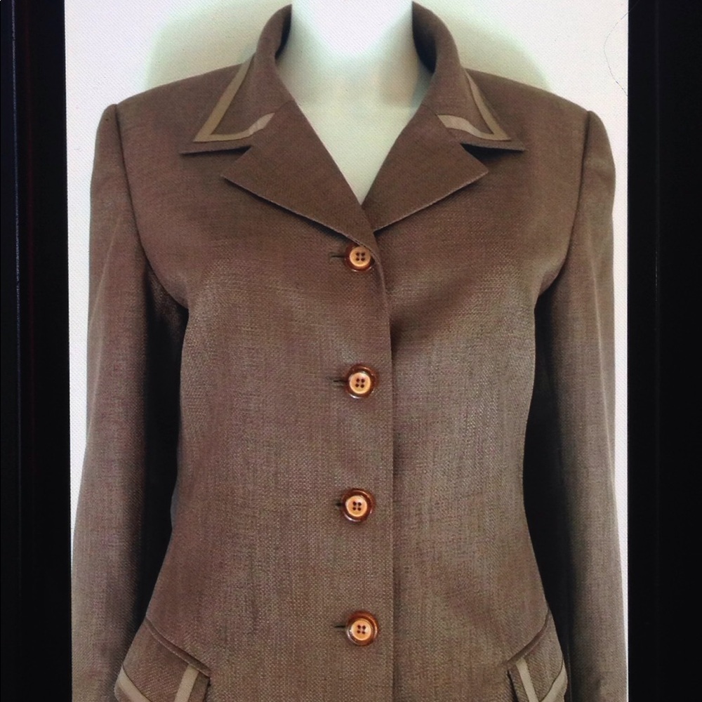 John Meyer Tailored Lined Button Career Overcoat - image 5